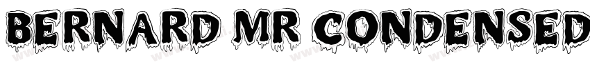 Bernard Mr condensed字体转换